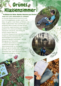 Grünes Klassenzimmer