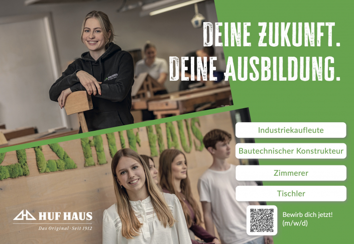 Huf Haus – Anzeige 2026_Azubi_halbe Seite